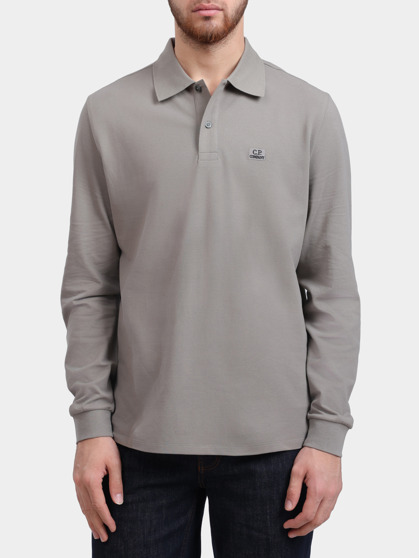 Поло C.P. Company 19CMPL093A-005263W мужское с длинным рукавом — купить в интернет-магазине Verdistore