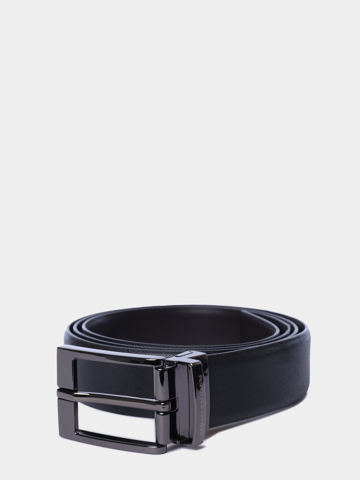 Ремень Armani Exchange 951060 CC236 54120 кожаный мужской — купить в интернет-магазине Verdistore