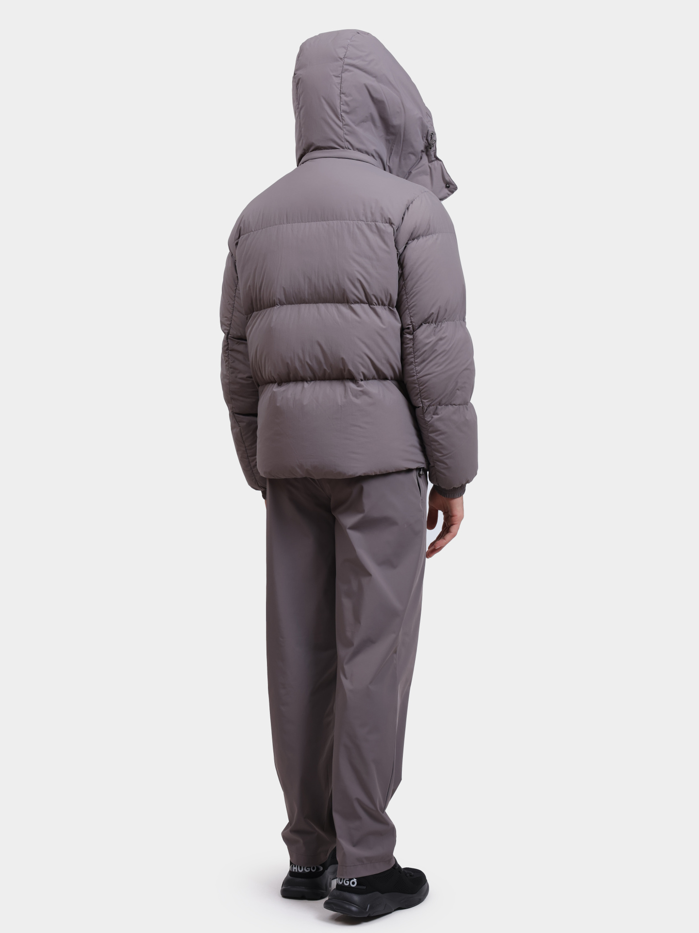 Пуховик Armani Exchange XM001098 AF16340 U8092 серый мужской — купить в интернет-магазине Verdistore