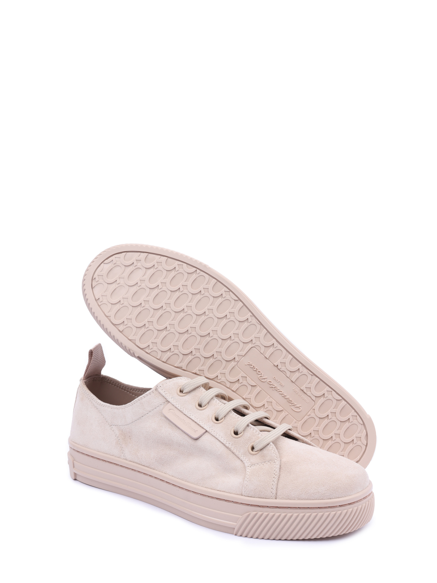 Кеды Gianvito Rossi S25275-W1MOU-SUC замшевые женские — купить в интернет-магазине Verdistore