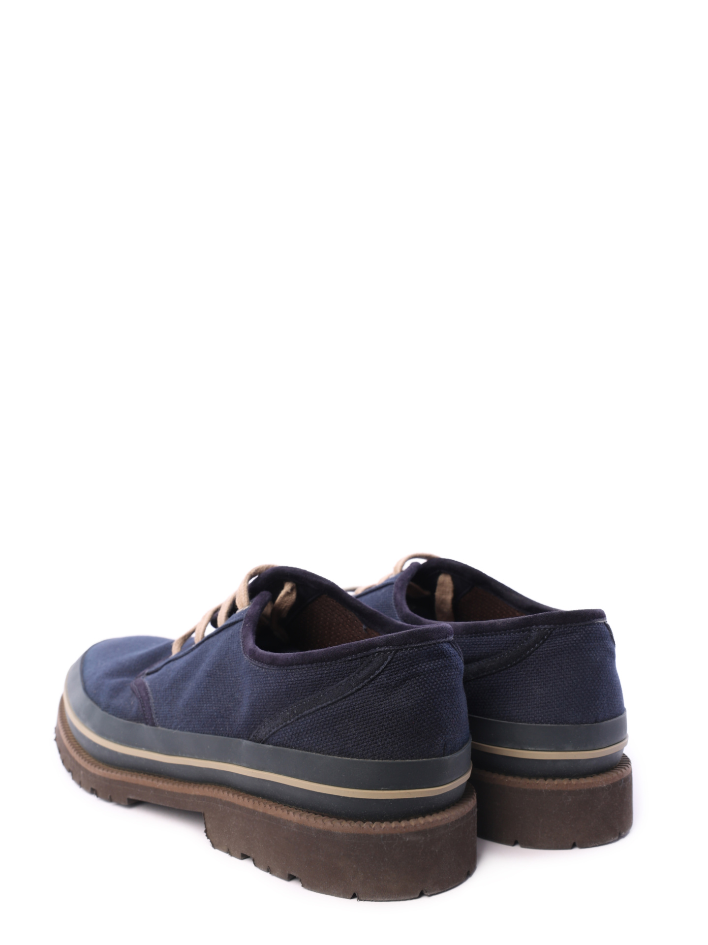 Дерби Brunello Cucinelli MZUPANV903 текстильные мужские — купить в интернет-магазине Verdistore