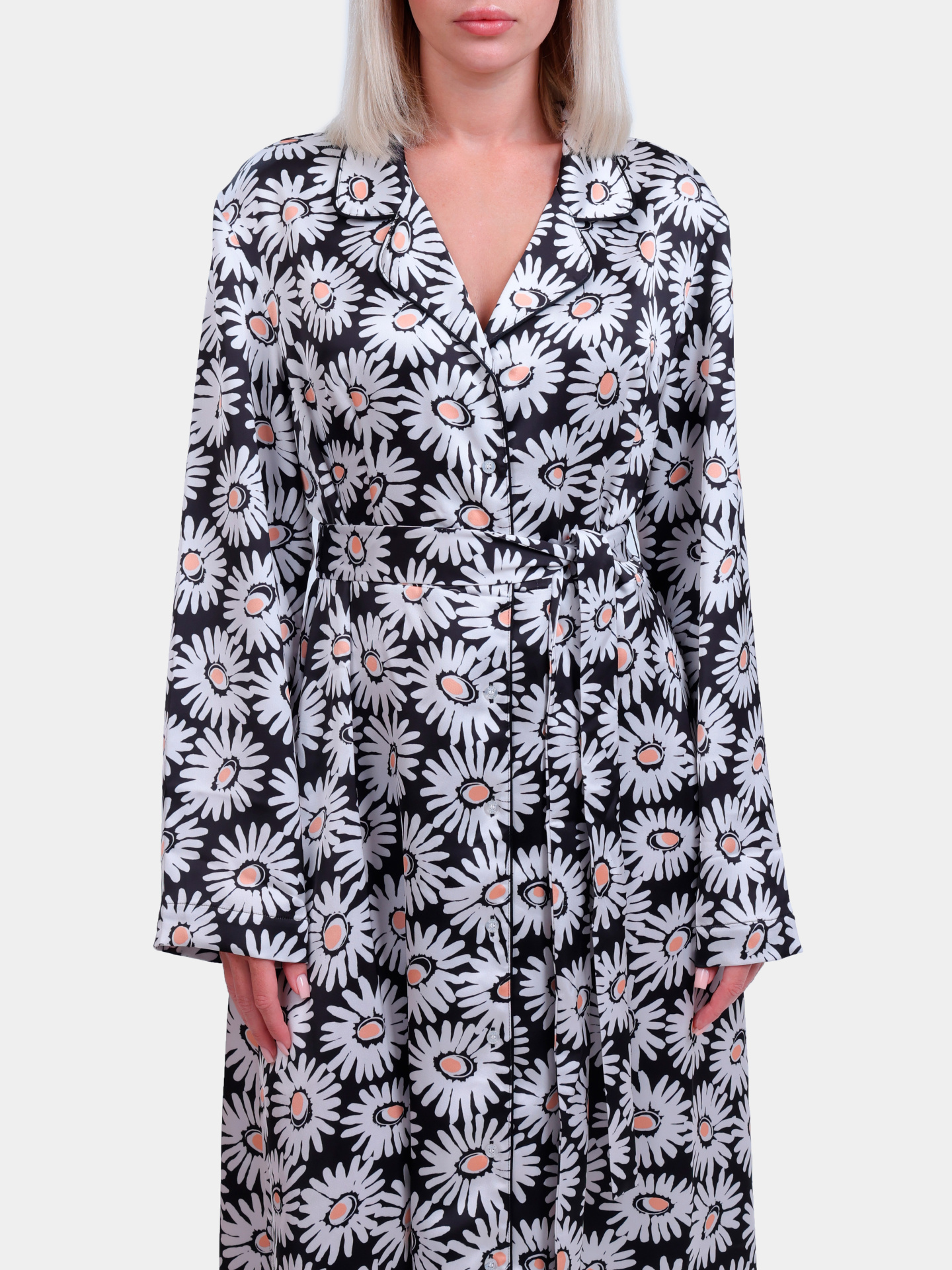 Платье Hugo 50537014 979 женское с цветочным принтом — купить в интернет-магазине Verdistore