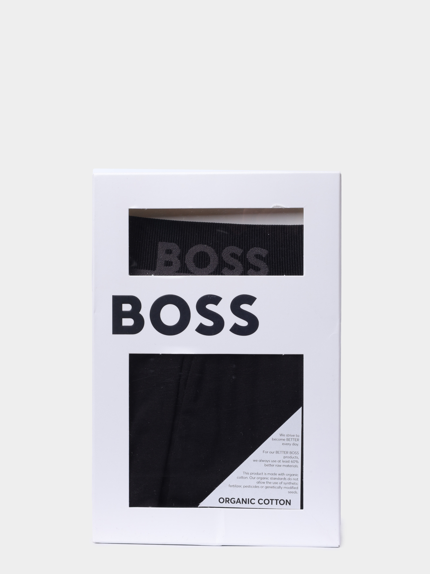 Трусы BOSS BLACK Trunk 365 Solid 10267258 01 50531363 001 черные — купить в интернет-магазине Verdistore