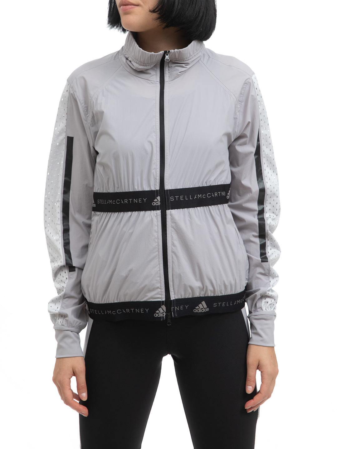 Куртка Adidas by Stella McCartney DT9239 светло-серая женская — купить в интернет-магазине Verdistore