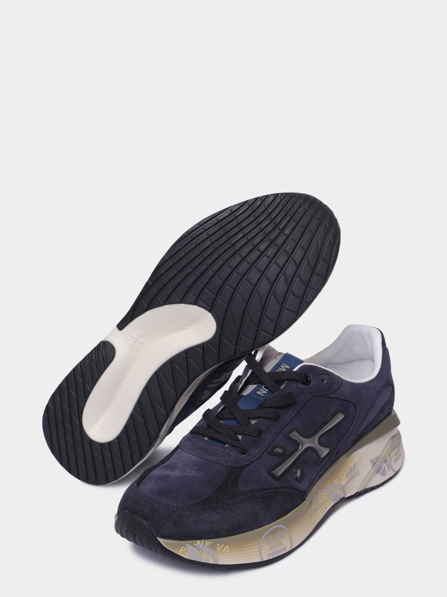 Кроссовки Premiata MOERUN VAR 7776 замшевые мужские — купить в интернет-магазине Verdistore