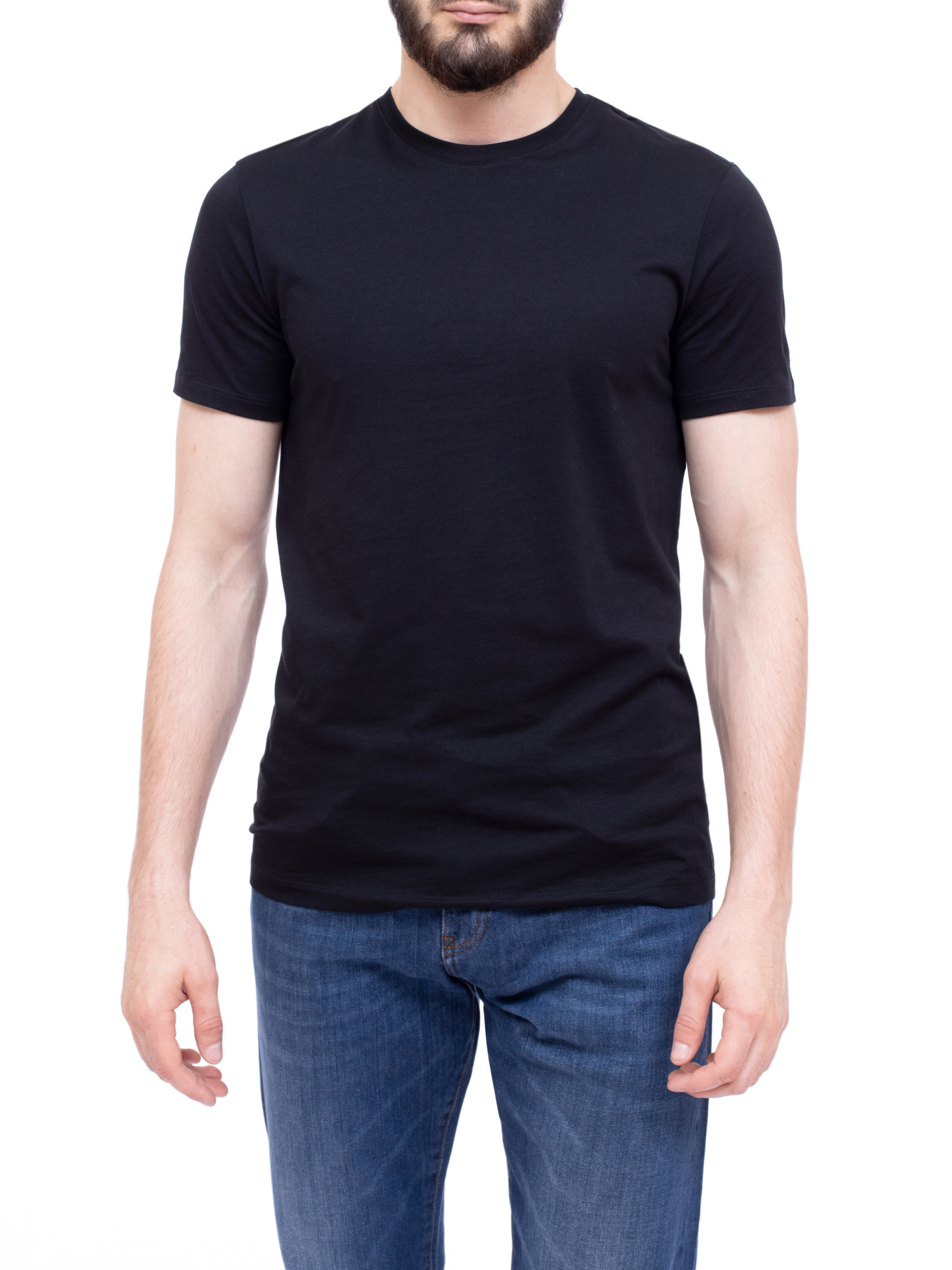 Футболка Armani Exchange 8NZT74 ZJA5Z 1200 черная мужская из хлопка — купить в интернет-магазине Verdistore
