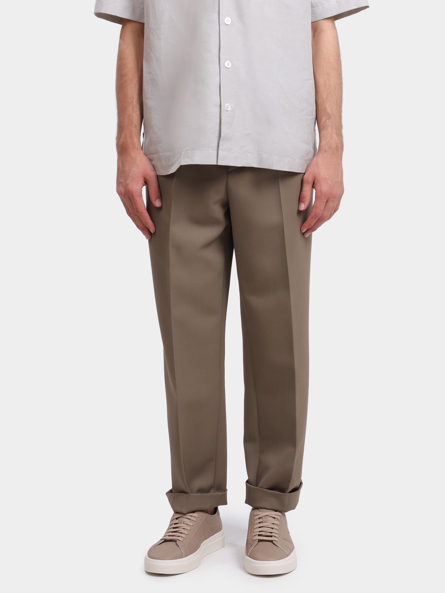 Брюки Zegna UEI28A8 TP49 V04 шерстяные мужские — купить в интернет-магазине Verdistore