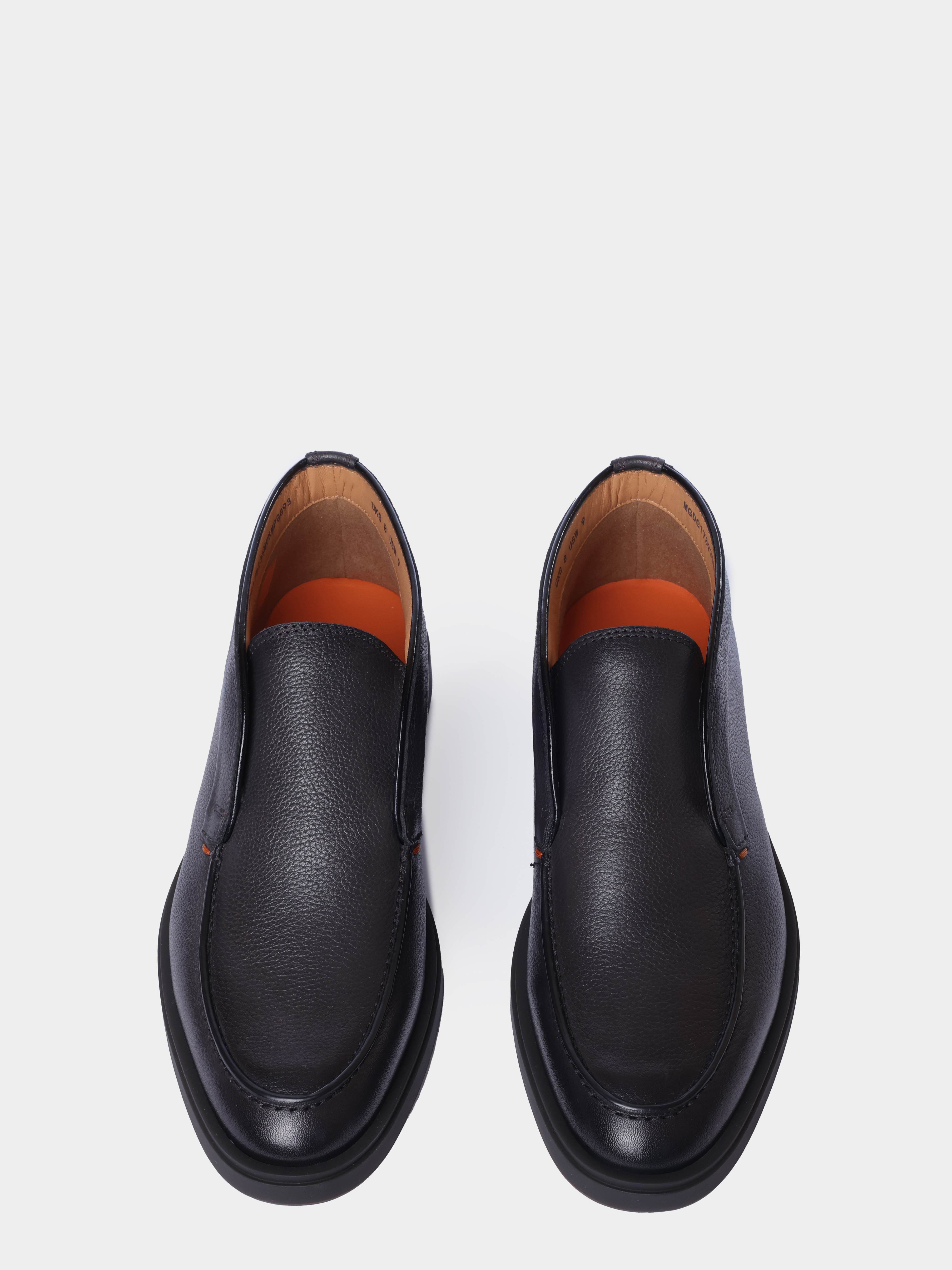 Ботинки Santoni MGDG17823SMOKMPGG93 кожаные мужские — купить в интернет-магазине Verdistore