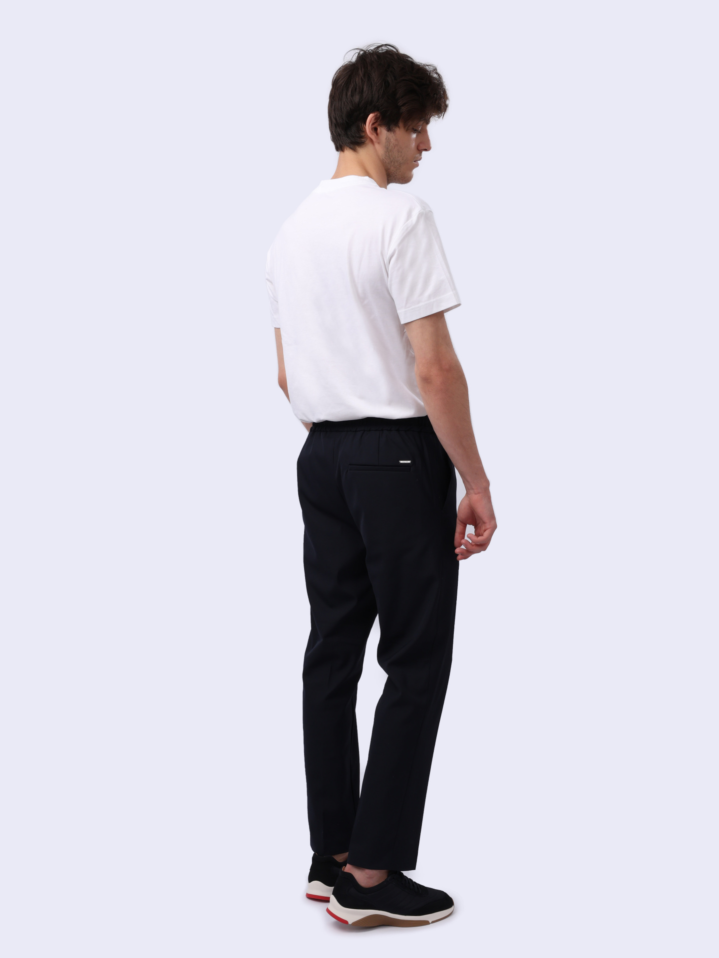Брюки Calvin Klein K10K112655 темно-синие мужские — купить в интернет-магазине Verdistore