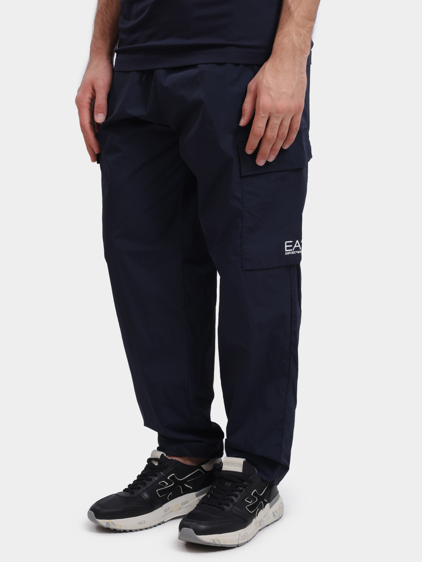 Брюки спортивные EA7 7M000953 AF13190 UB102 синие мужские — купить в интернет-магазине Verdistore