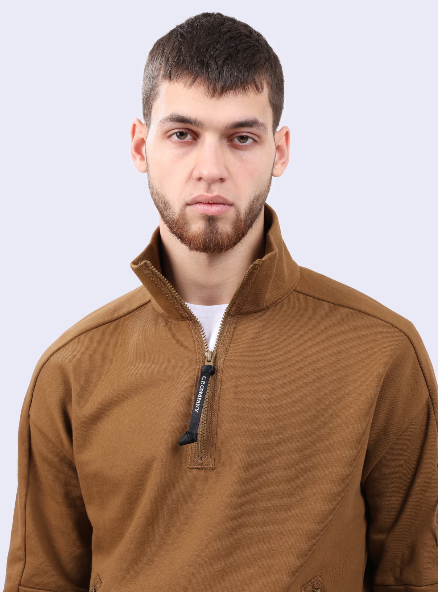 Свитшот C.P. Company 17CMSS027A 005086W 351 горчичный мужской — купить в интернет-магазине Verdistore