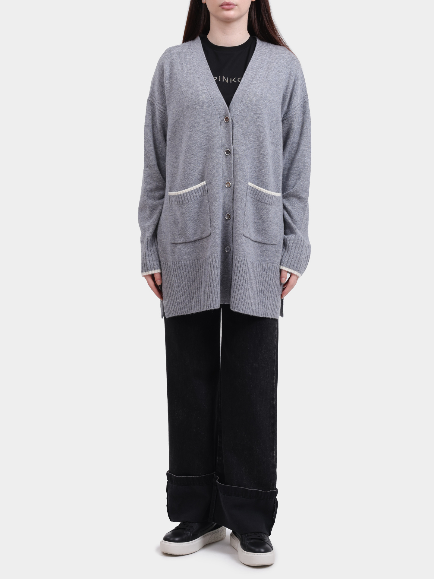 Кардиган Pinko 105451 A2Q9 II2 шерстяной женский — купить в интернет-магазине Verdistore