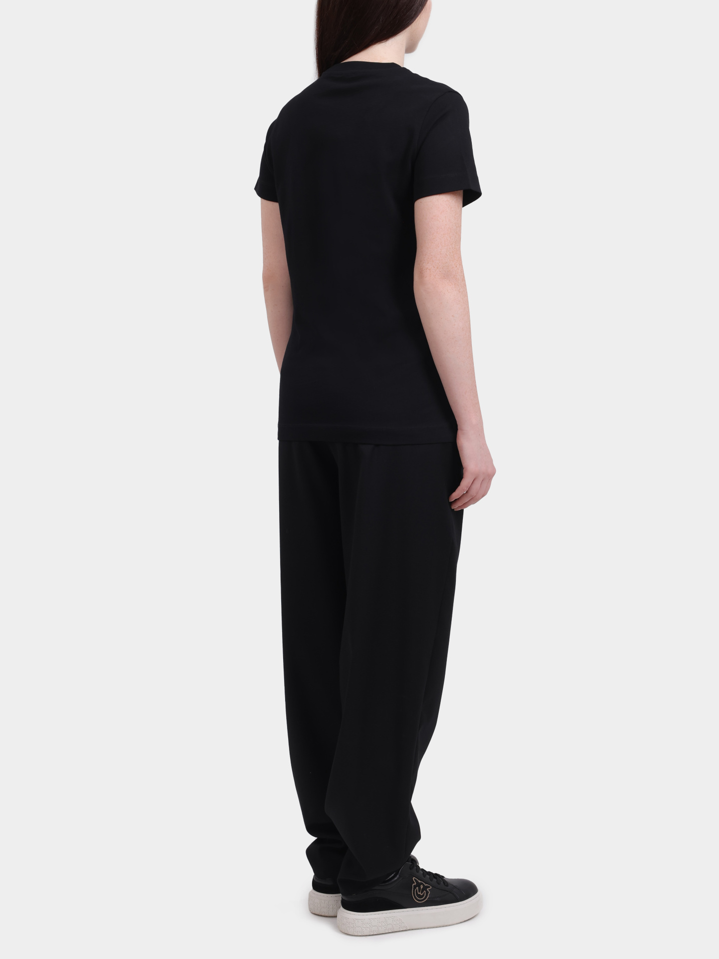 Футболка Pinko 101752 A2RD Z99 хлопковая женская — купить в интернет-магазине Verdistore