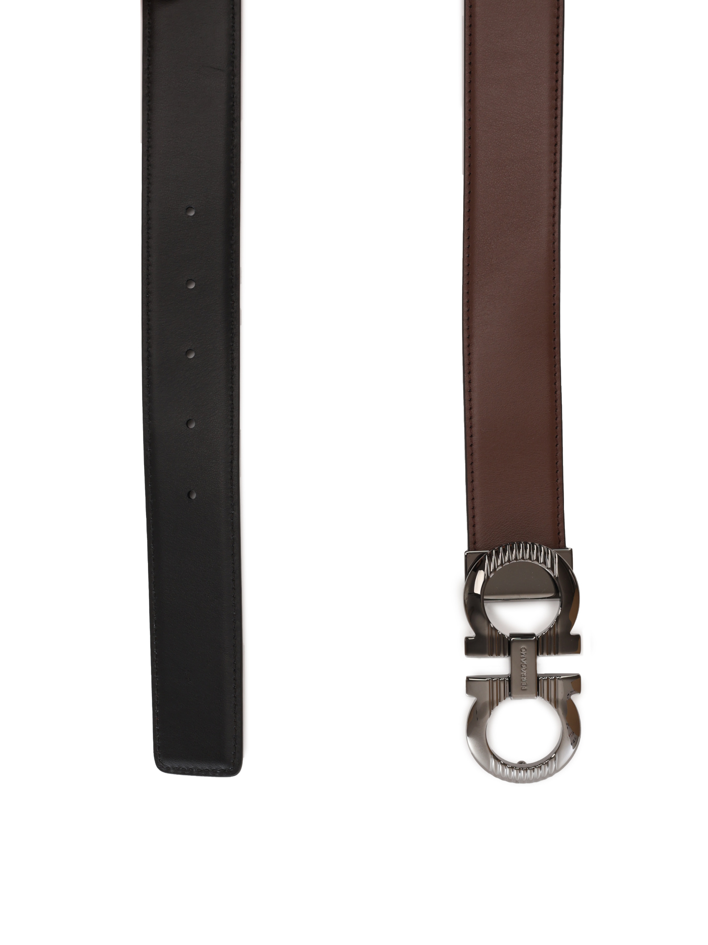 Ремень 670308770928 с крупным металлическим логотипом — купить в интернет-магазине Verdistore