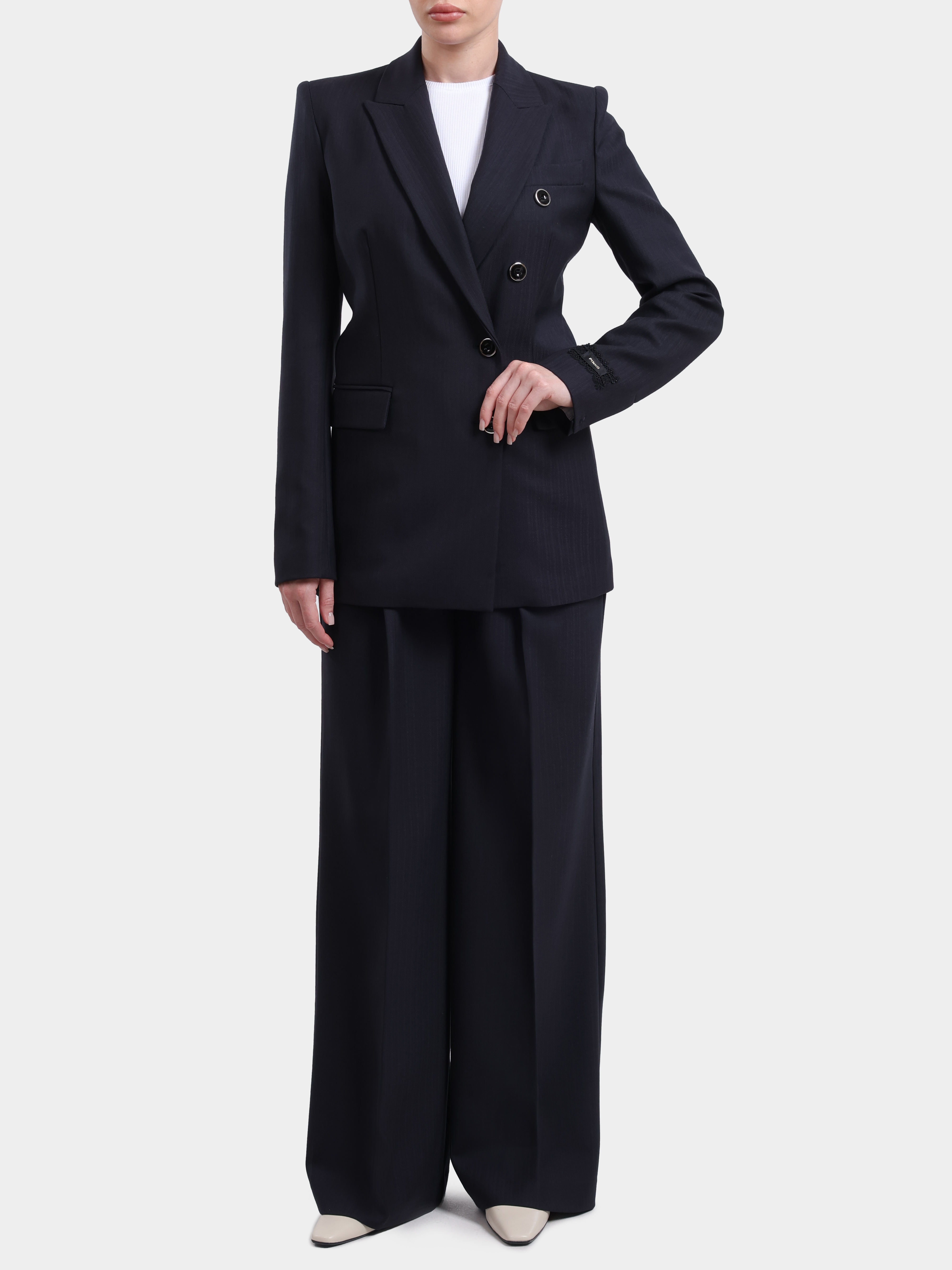 Жакет Pinko 107513 A3IF G03 темно-синий женский — купить в интернет-магазине Verdistore