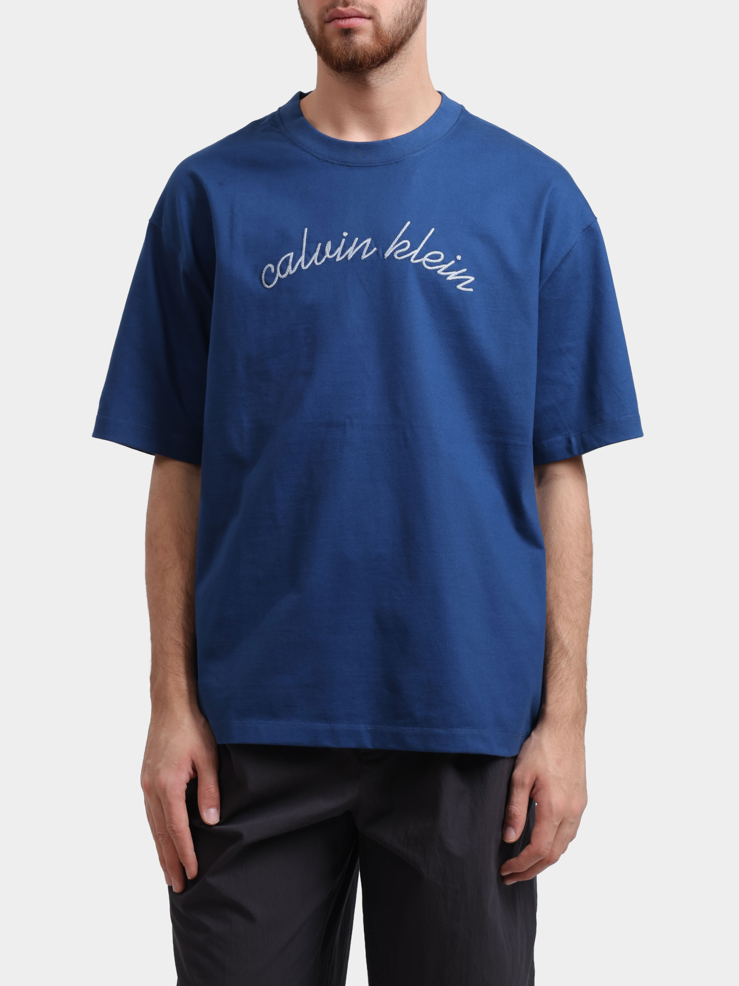 Футболка Calvin Klein Jeans LV04RC225G C3I хлопковая мужская — купить в интернет-магазине Verdistore