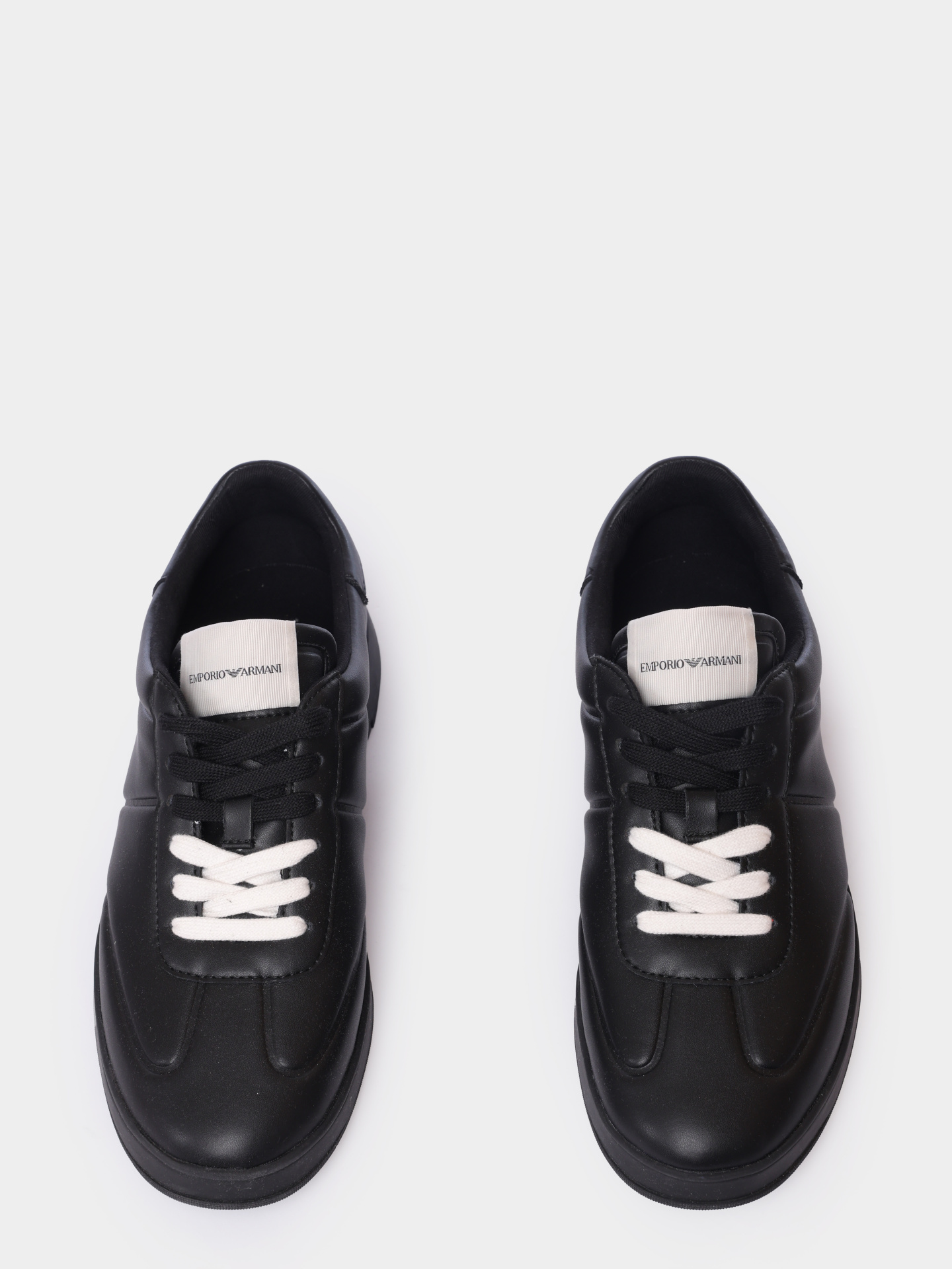 Кеды Emporio Armani EM003664 AF10848 UC001 кожаные мужские — купить в интернет-магазине Verdistore