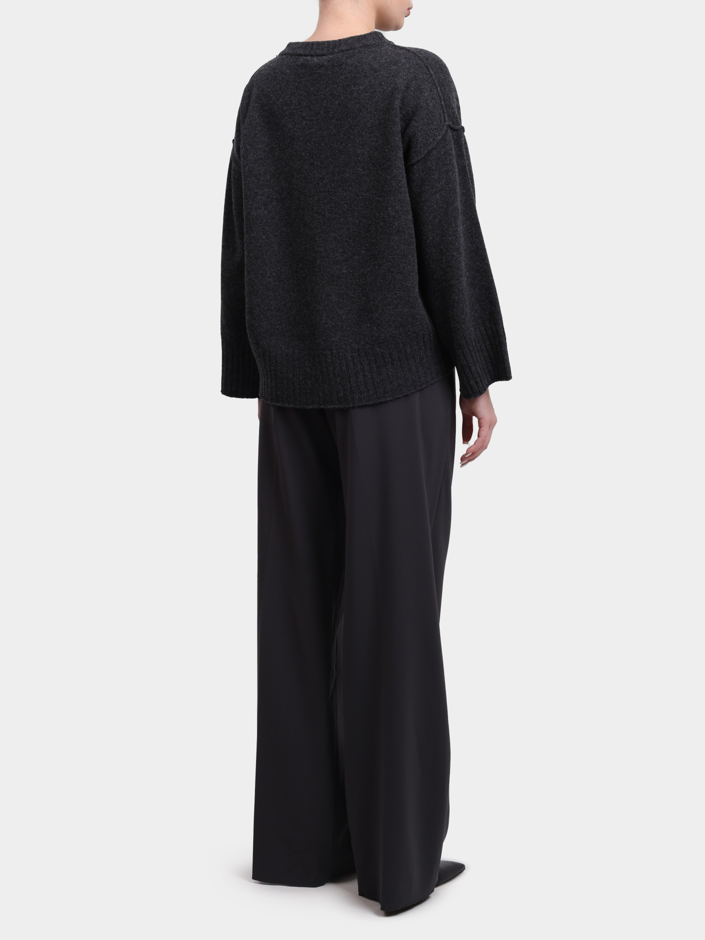 Свитер Marella AMELIA 004 серый женский укороченный — купить в интернет-магазине Verdistore