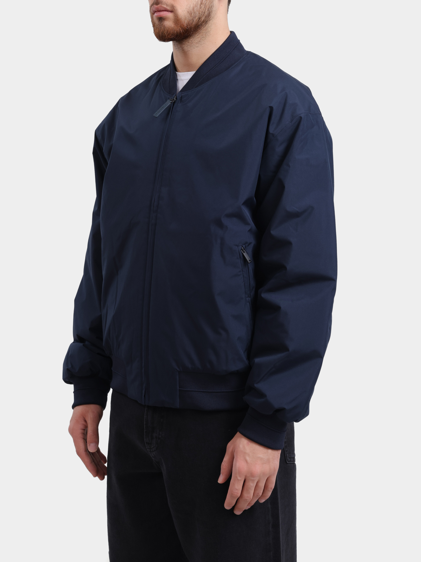 Бомбер Calvin Klein LV04LC513G CEF темно-синий мужской — купить в интернет-магазине Verdistore