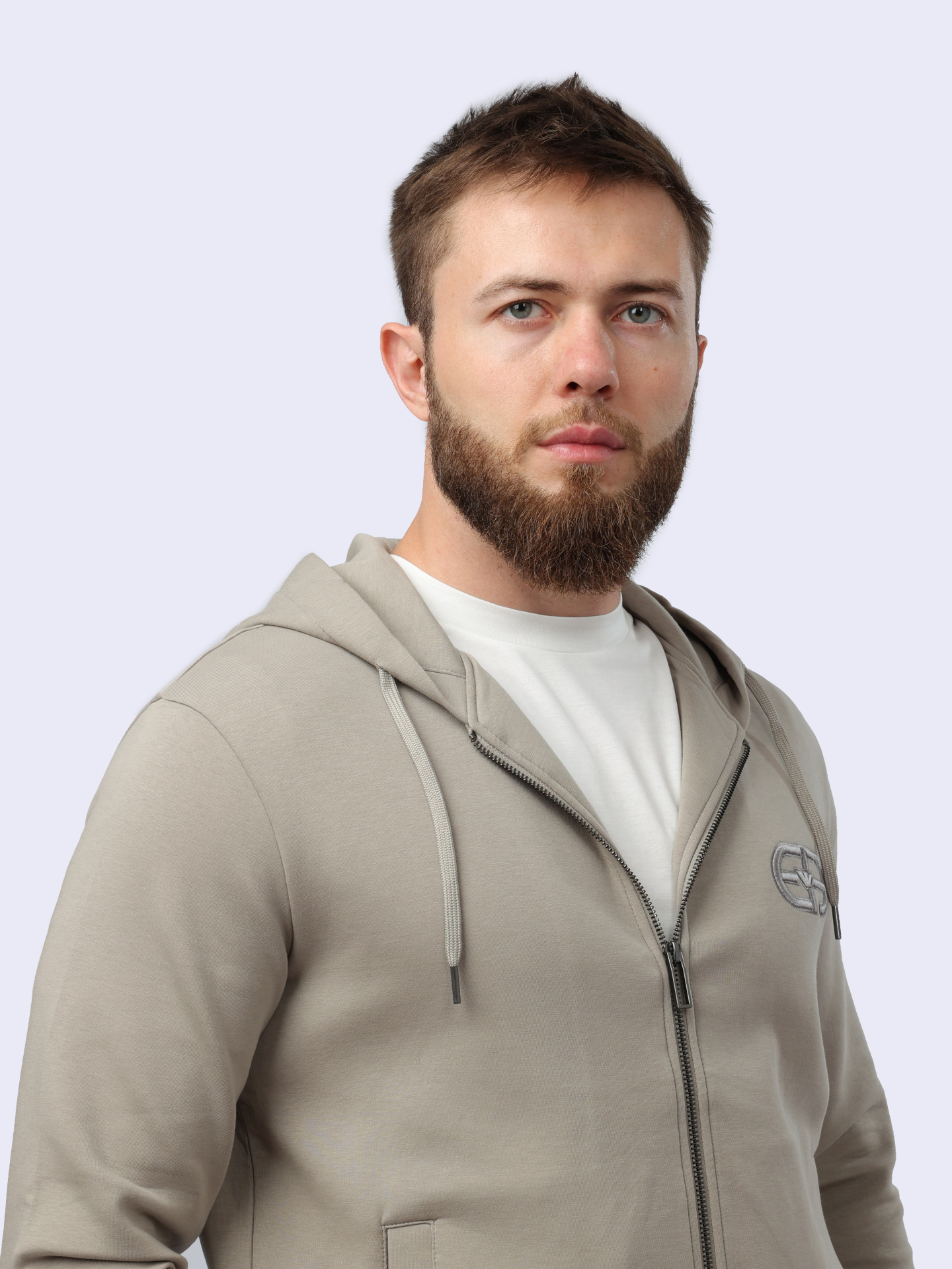 Мастерка Emporio Armani 8N1ML6 1JHSZ 0643 хлопковая мужская — купить в интернет-магазине Verdistore