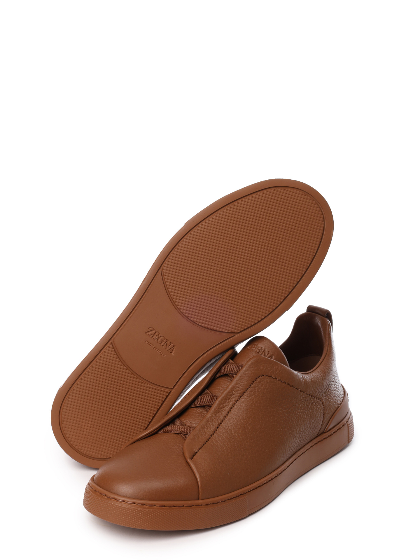 Кеды LHCVO S4667Z VIZ кожаные мужские коричневые — купить в интернет-магазине Verdistore