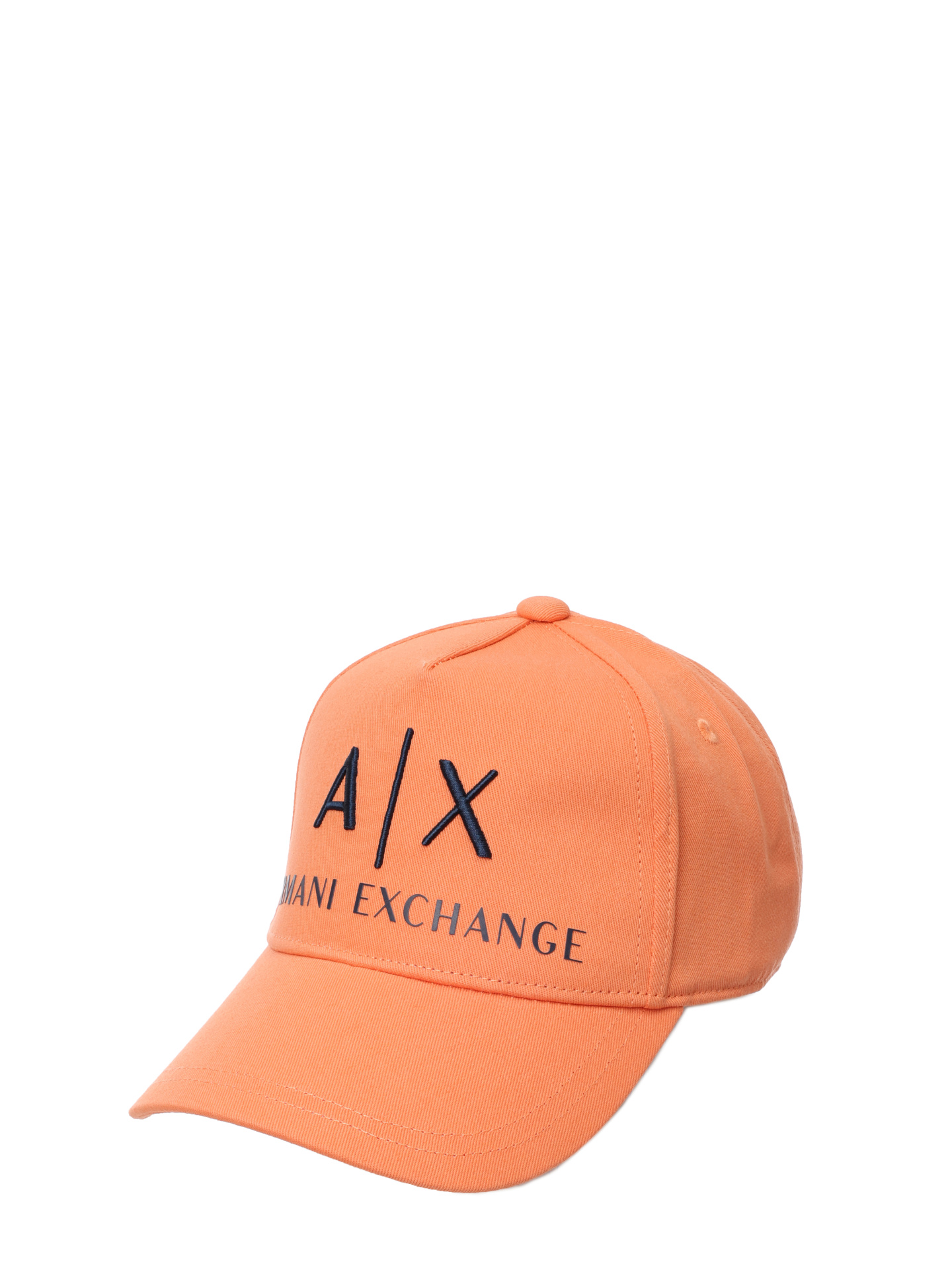Бейсболка Armani Exchange 954039 CC513 04365 оранжевая мужская из хлопка — купить в интернет-магазине Verdistore