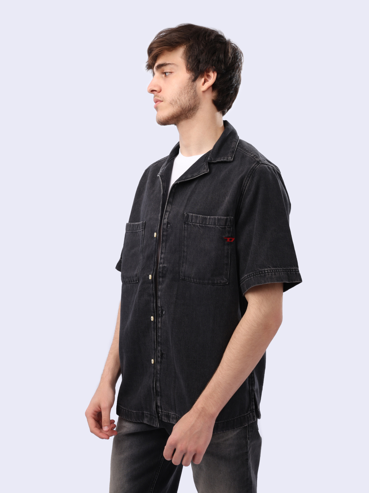 Рубашка Diesel A03533068KE02 джинсовая мужская — купить в интернет-магазине Verdistore