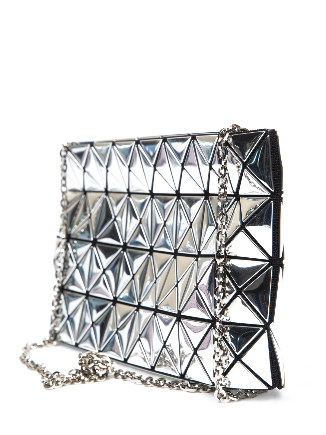 Клатч BAO BAO BB66AG121 серебристый женский — купить в интернет-магазине Verdistore