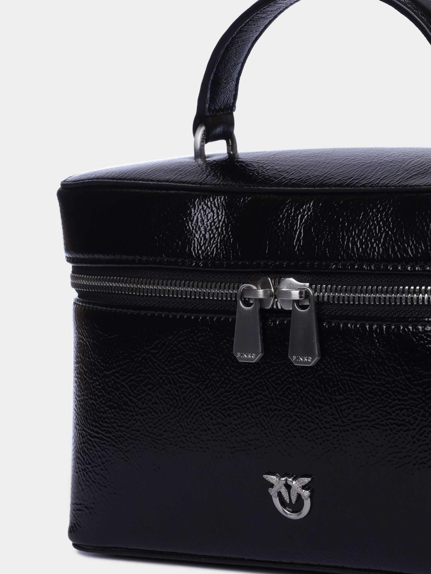 Сумка Pinko 106348 A315 Z99E черная женская из фактурной кожи — купить в интернет-магазине Verdistore