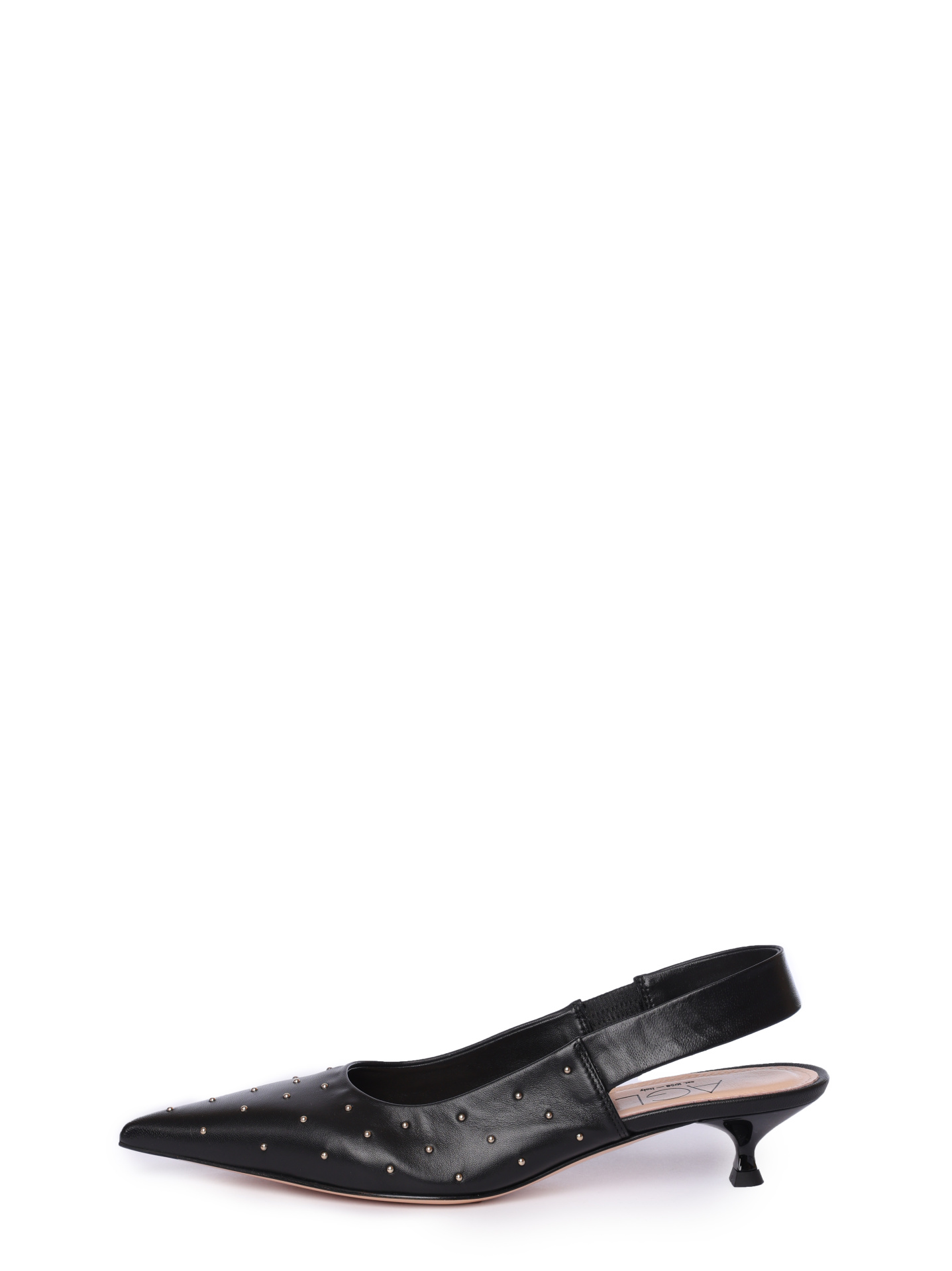 Туфли AGL D167022PCKS057 3656 черные женские с острым носом — купить в интернет-магазине Verdistore