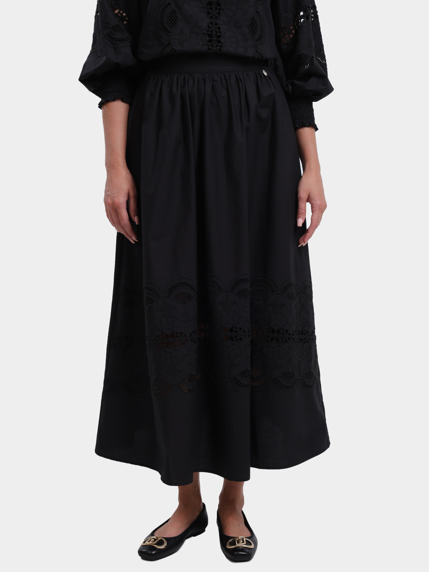 Юбка Liu-Jo WA5258 T4853 22222 хлопковая женская — купить в интернет-магазине Verdistore