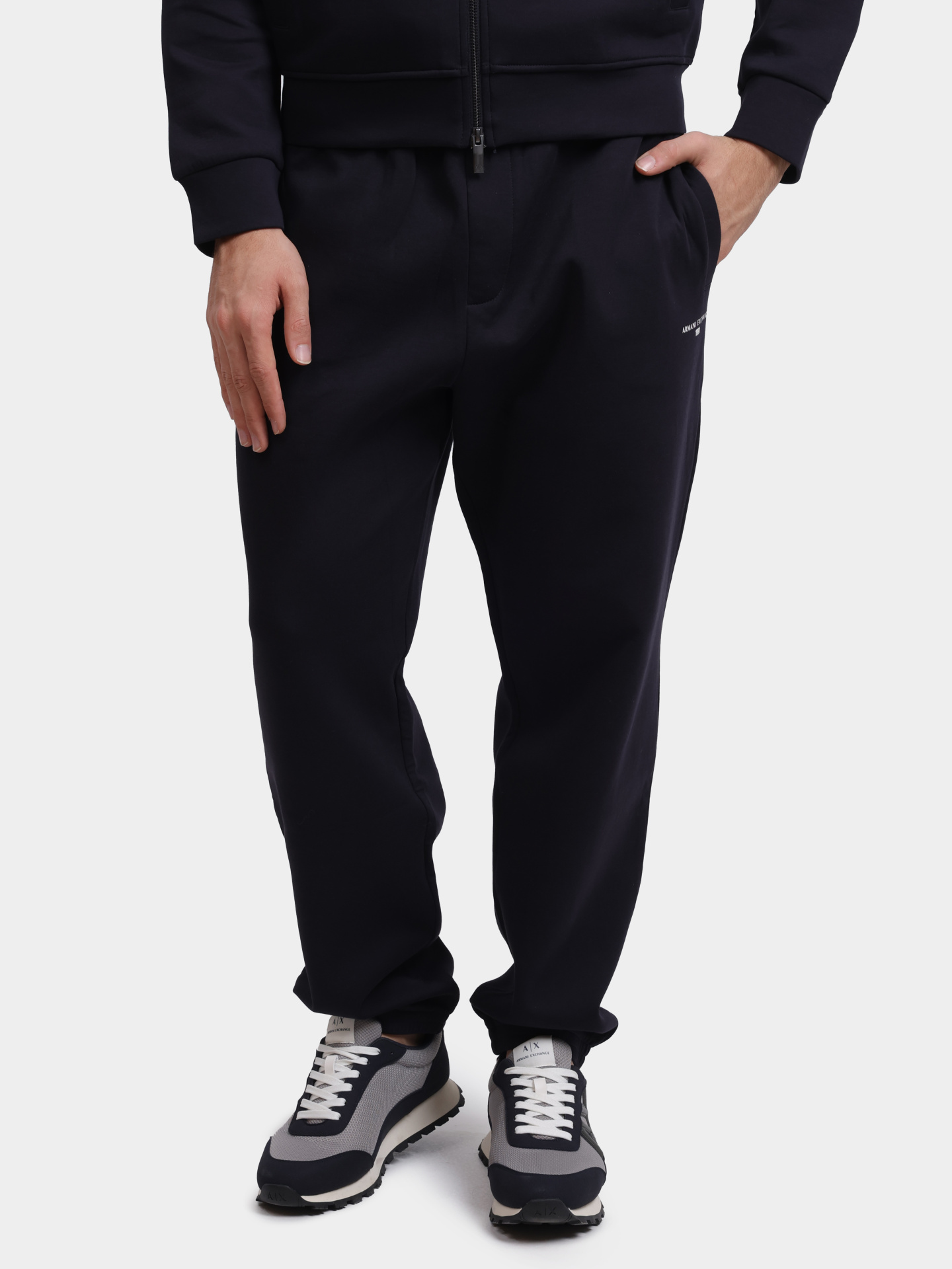 Джоггеры Armani Exchange XM000978 AF10818 UB101 темно-синие мужские — купить в интернет-магазине Verdistore