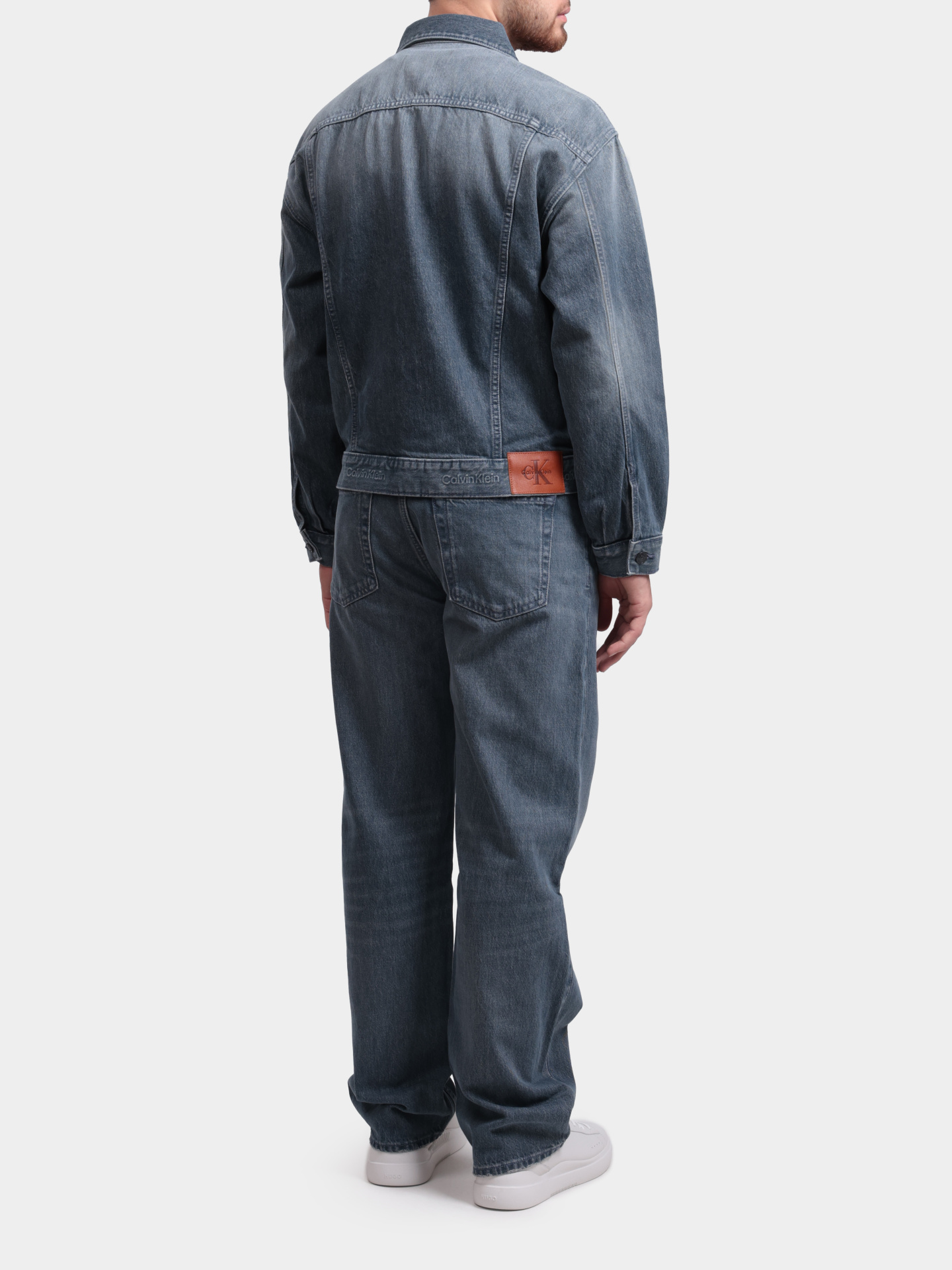 Куртка Calvin Klein Jeans LV04RF723G SCO джинсовая мужская — купить в интернет-магазине Verdistore