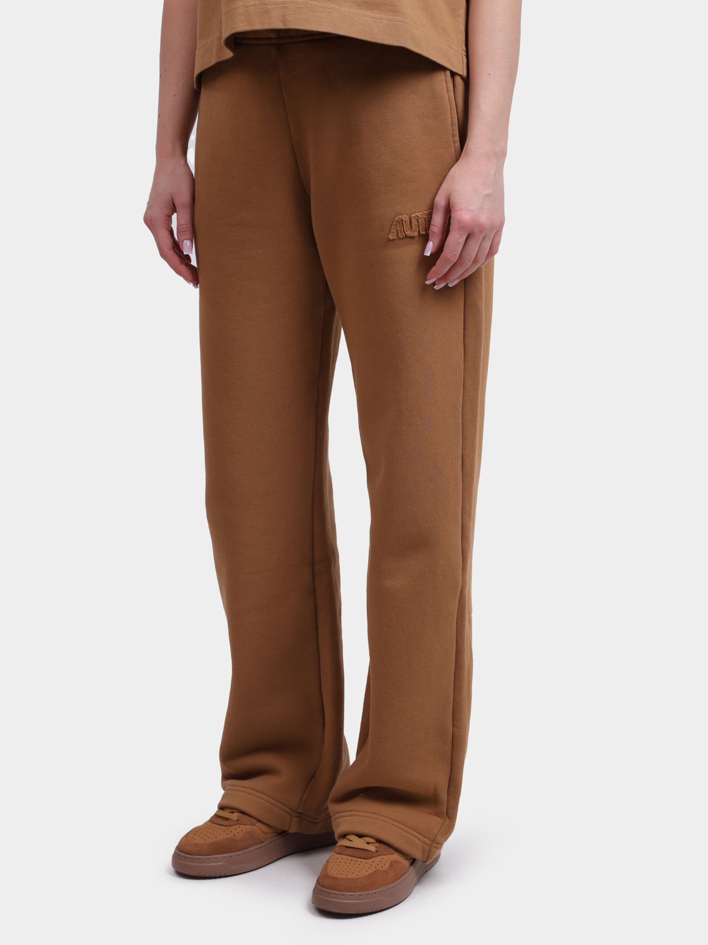 Брюки Autry SPPW - M7HN женские из хлопкового футера — купить в интернет-магазине Verdistore