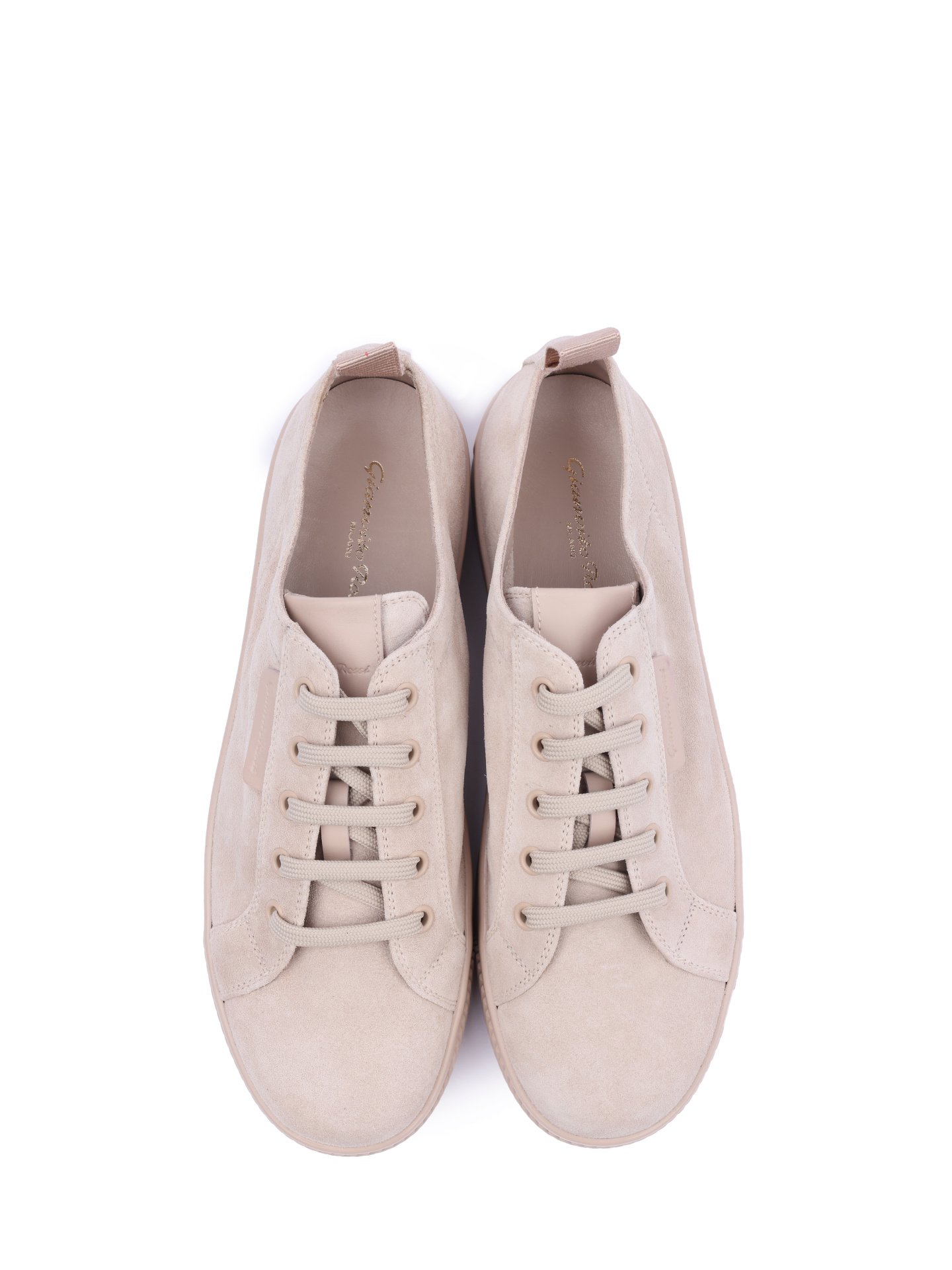 Кеды Gianvito Rossi S25275-W1MOU-SUC замшевые женские — купить в интернет-магазине Verdistore