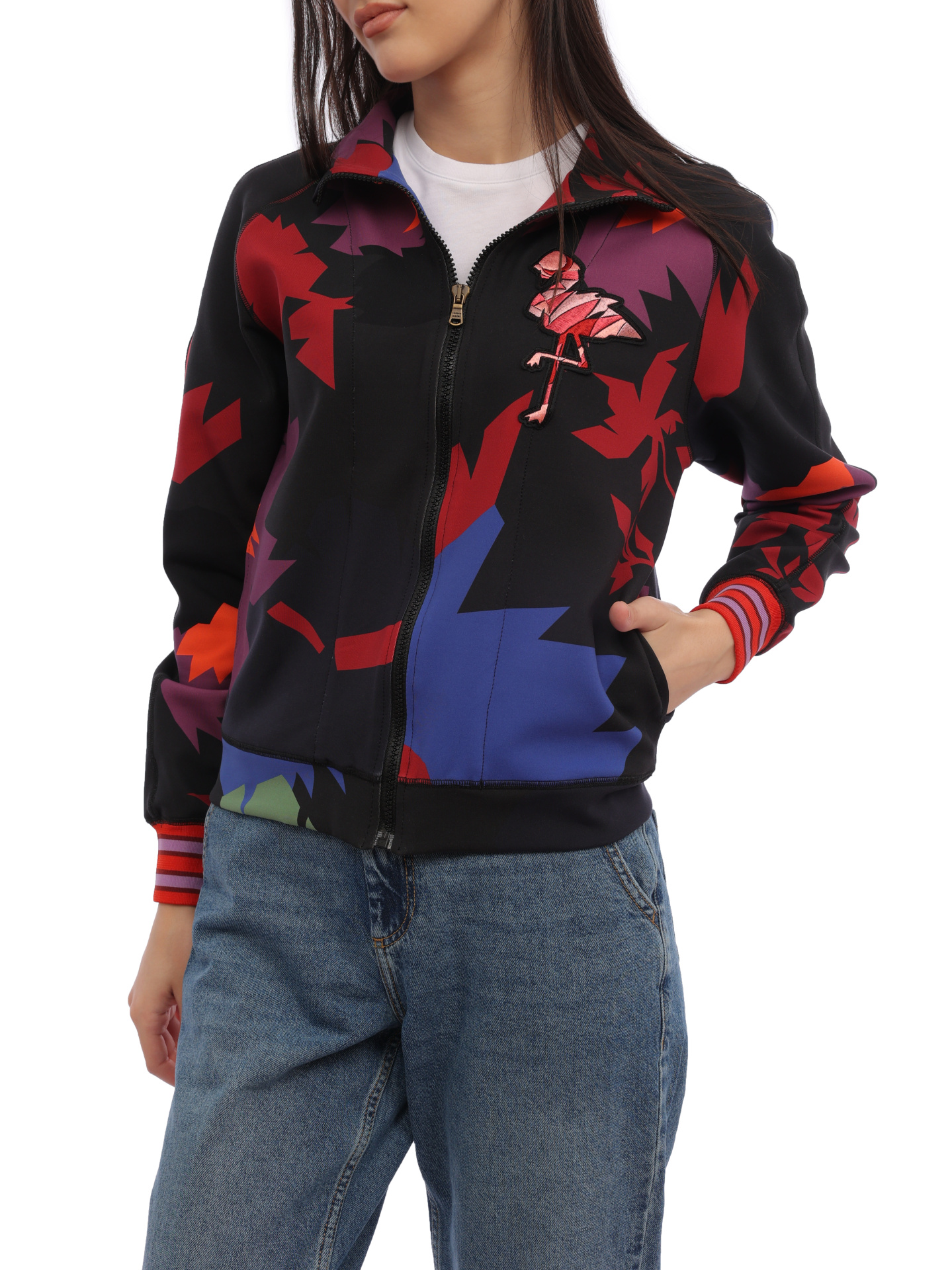 Мастерка 508130 с ярким принтом — купить в интернет-магазине Verdistore