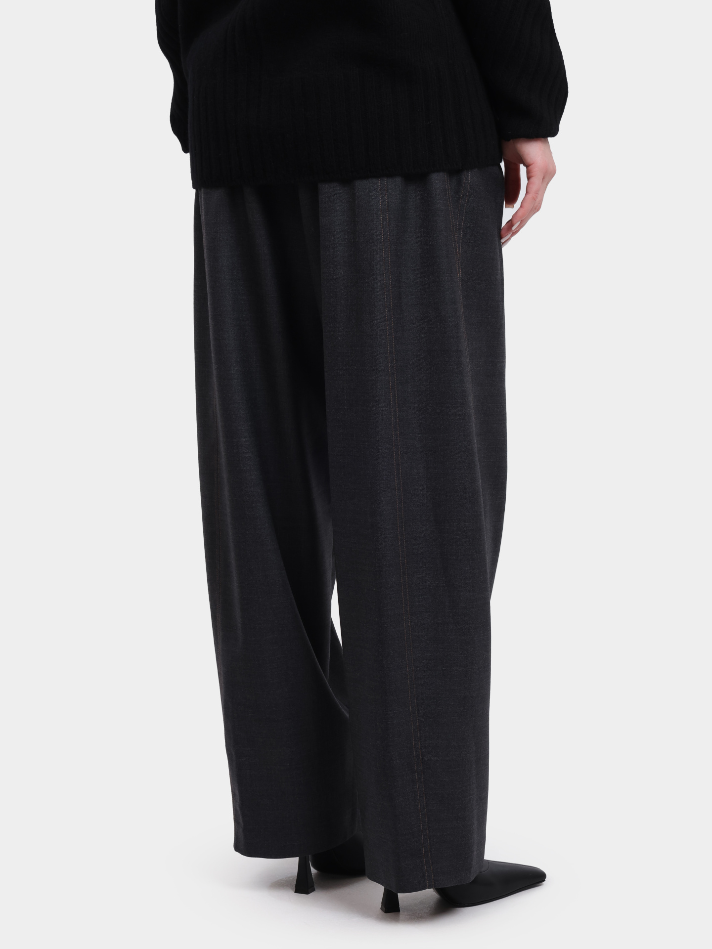 Брюки PT000177D 33453 9487 темно-серые женские  — купить в интернет-магазине Verdistore