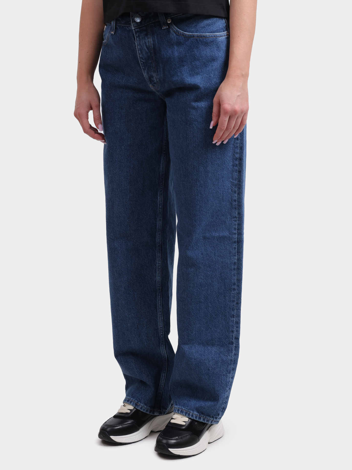 Джинсы Calvin Klein Jeans J20J225134 1A4 синие женские — купить в интернет-магазине Verdistore