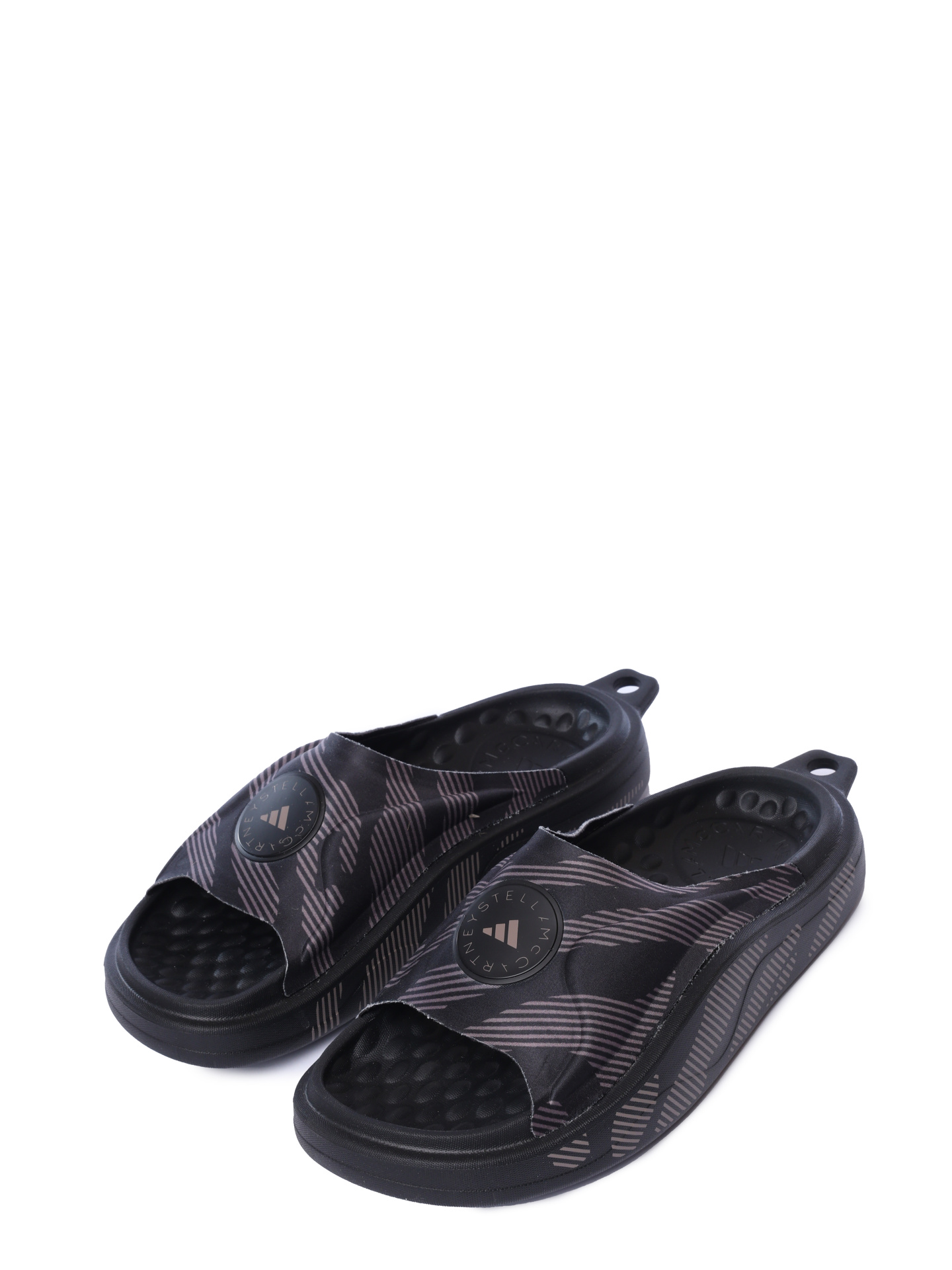 Шлепанцы Adidas by Stella McCartney IF6066 черные женские — купить в интернет-магазине Verdistore