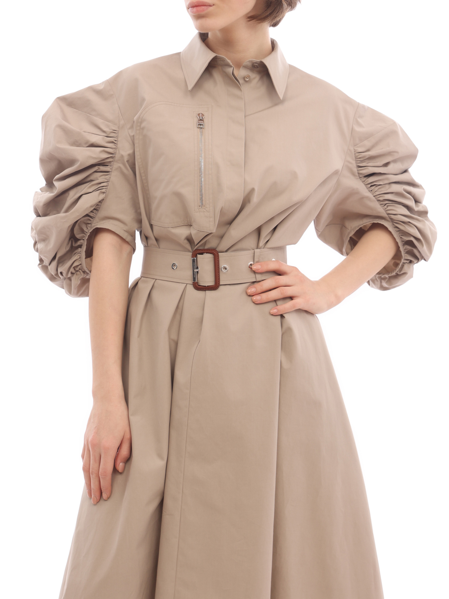 Платье Alexander McQueen 696833 QAAAY 8009 хлопковое женское — купить в интернет-магазине Verdistore