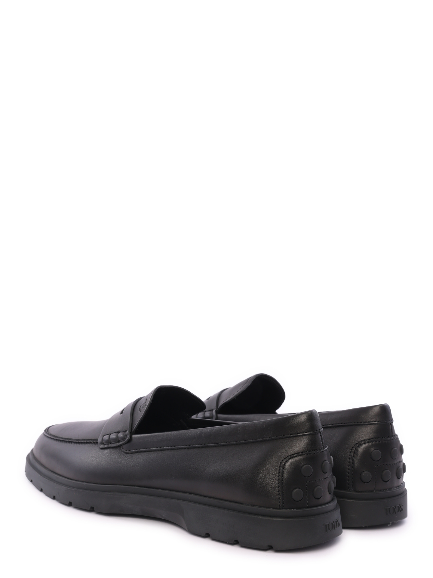 Лоферы Tod's черные кожаные  — купить в интернет-магазине Verdistore