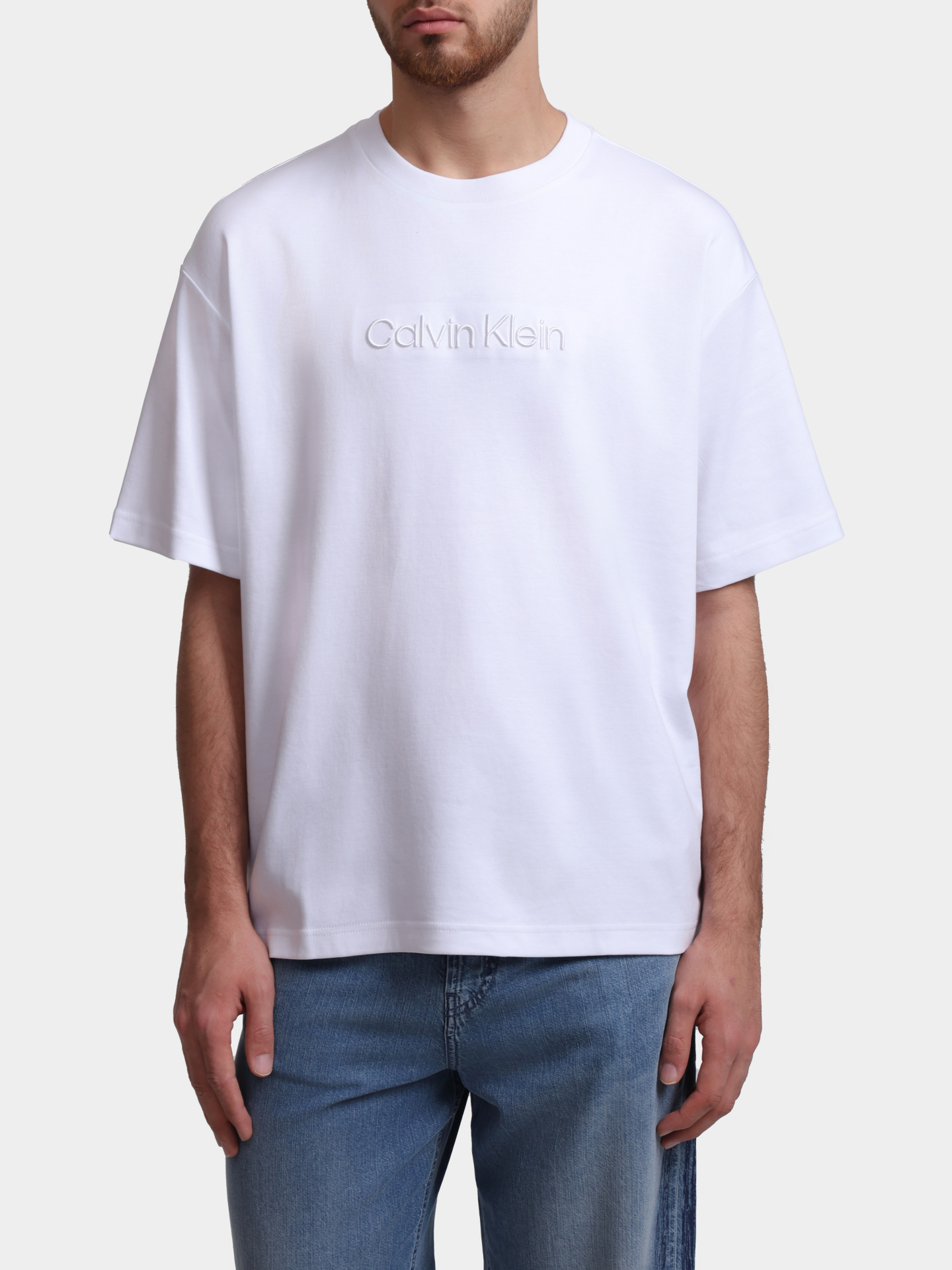 Футболка Calvin Klein LV04LC206G YAF хлопковая мужская — купить в интернет-магазине Verdistore