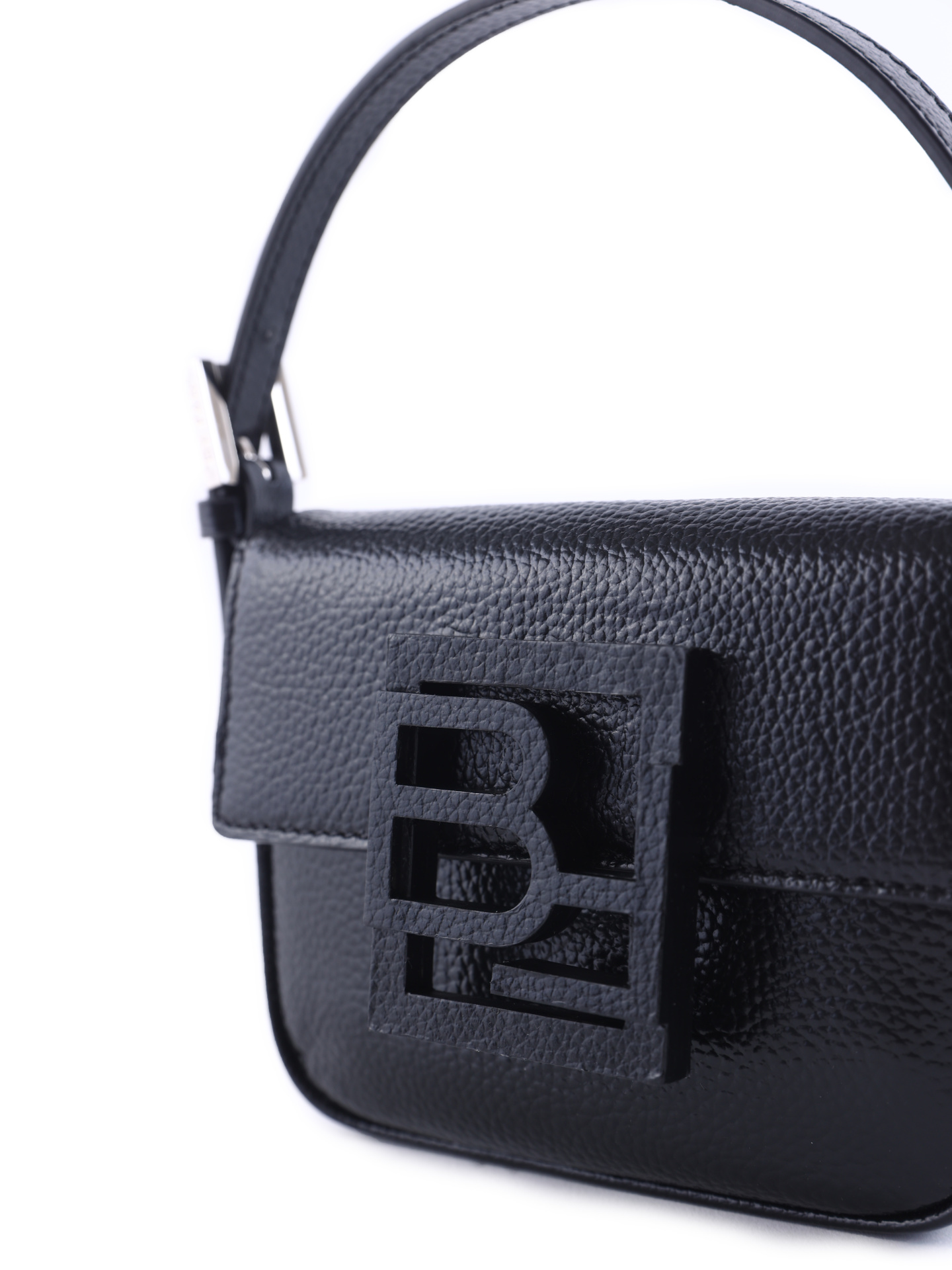 Сумка By Far 22CRALFOBLGGSMA BL черная женская из кожи — купить в интернет-магазине Verdistore