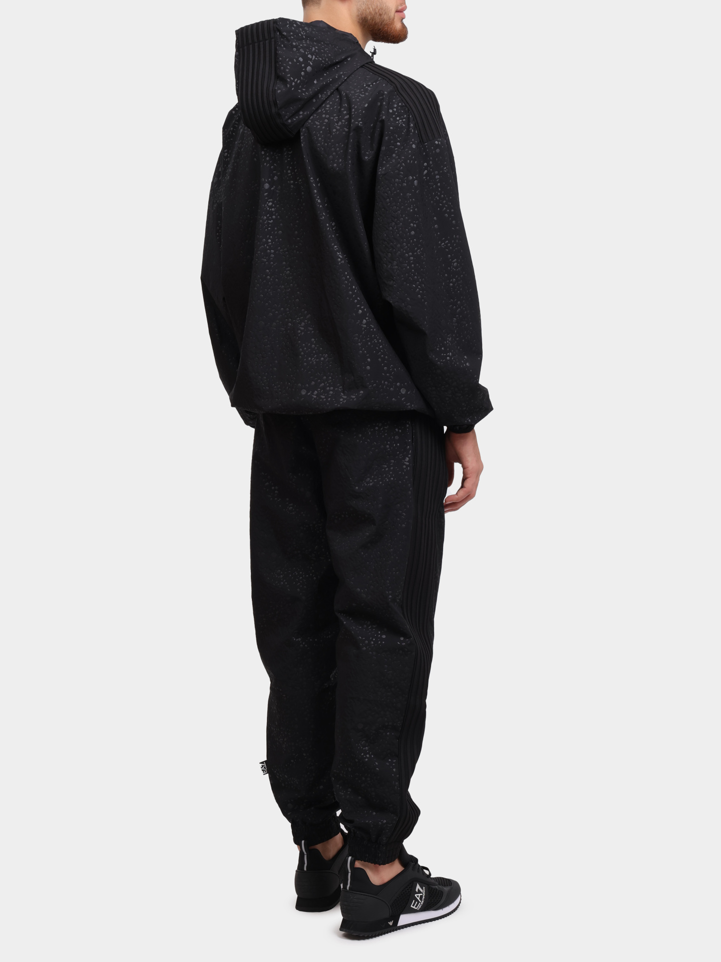 Анорак EA7 6DUB39 TNGLZ 1200 черный мужской  — купить в интернет-магазине Verdistore