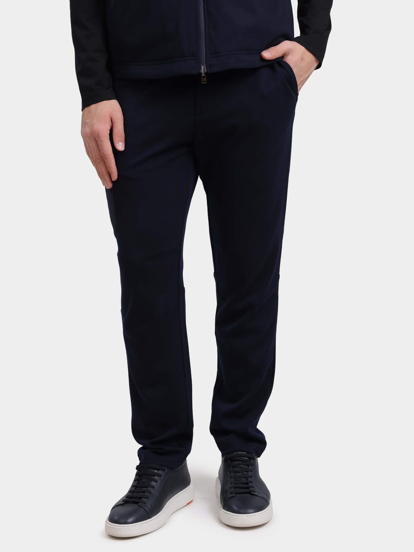 Брюки спортивные Sease PT056TJ073 B13 темно-синие мужские зауженного кроя — купить в интернет-магазине Verdistore