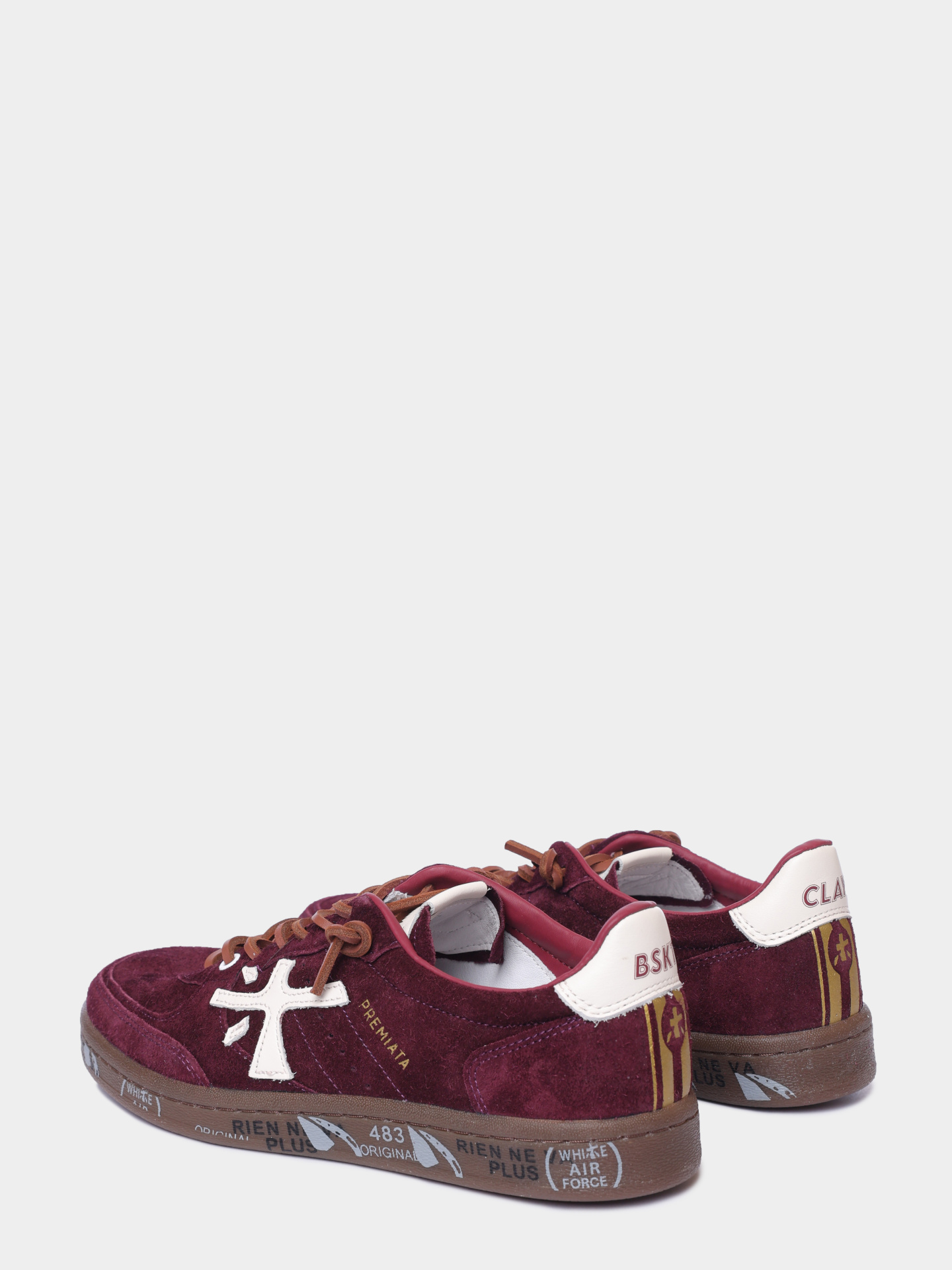 Кеды Premiata BSKT CLAYD VAR 7688 замшевые женские — купить в интернет-магазине Verdistore