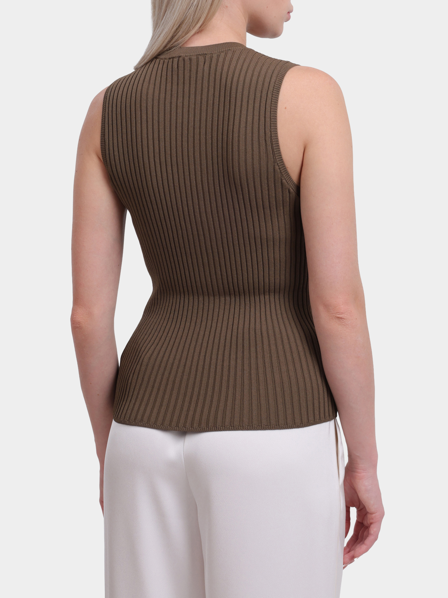 Топ Armani Exchange XW000118 AF10352 U6199 коричневый женский — купить в интернет-магазине Verdistore