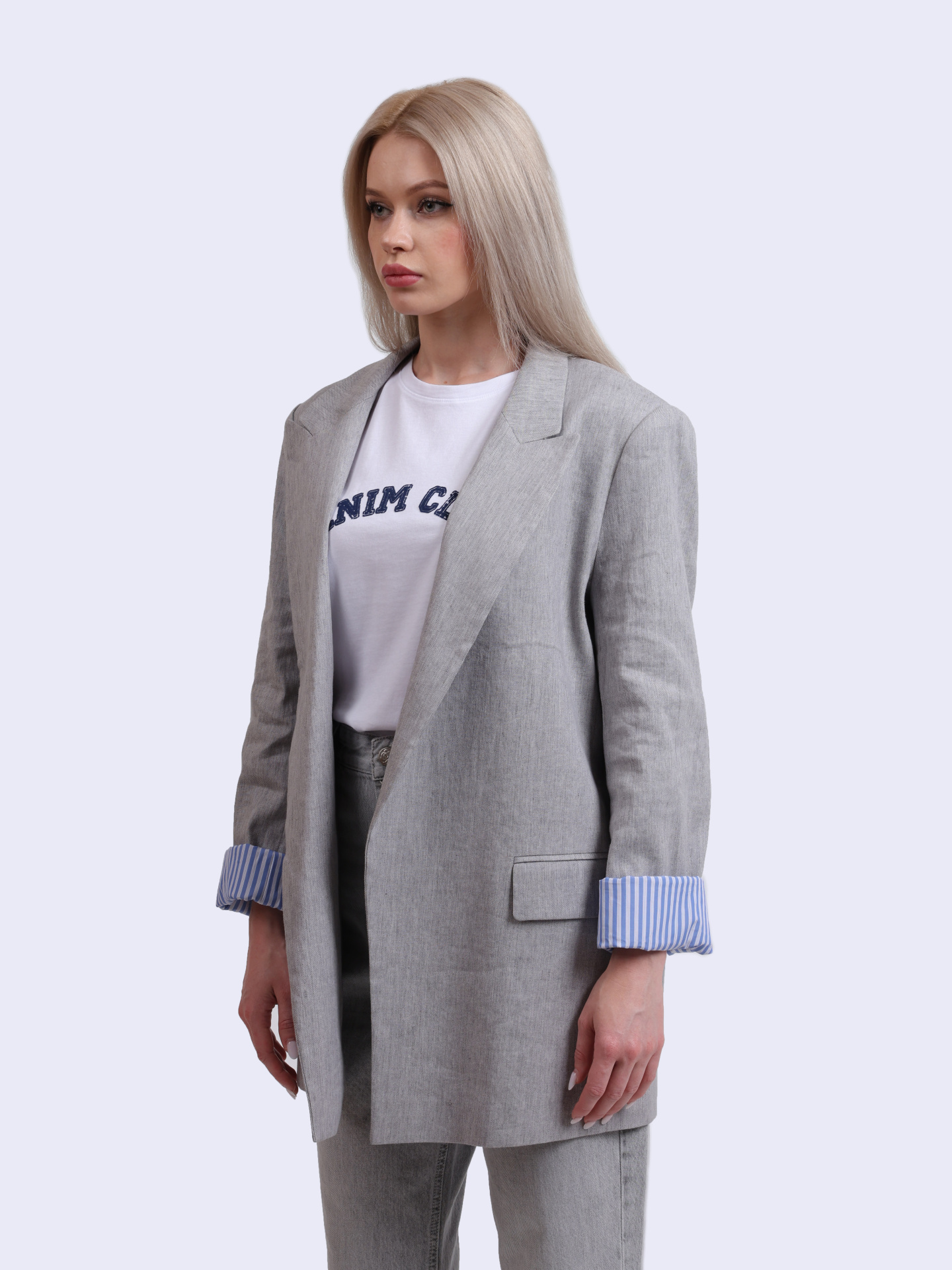 Жакет MARELLA IMPETO 001 серый женский — купить в интернет-магазине Verdistore