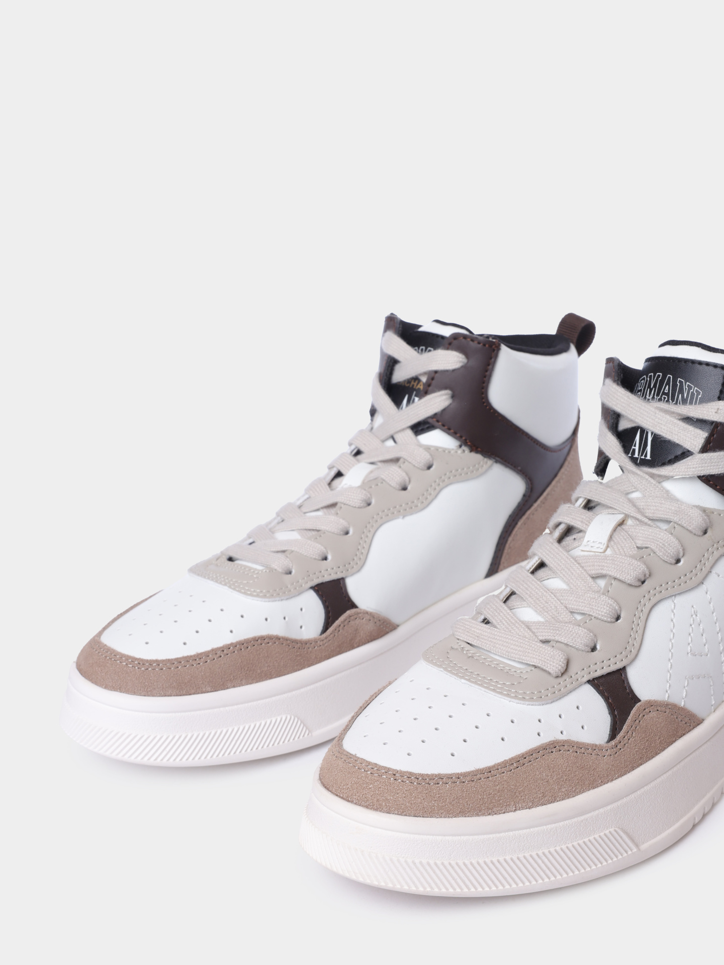 Кеды Armani Exchange XUZ040 XV763 T041 комбинированные мужские — купить в интернет-магазине Verdistore