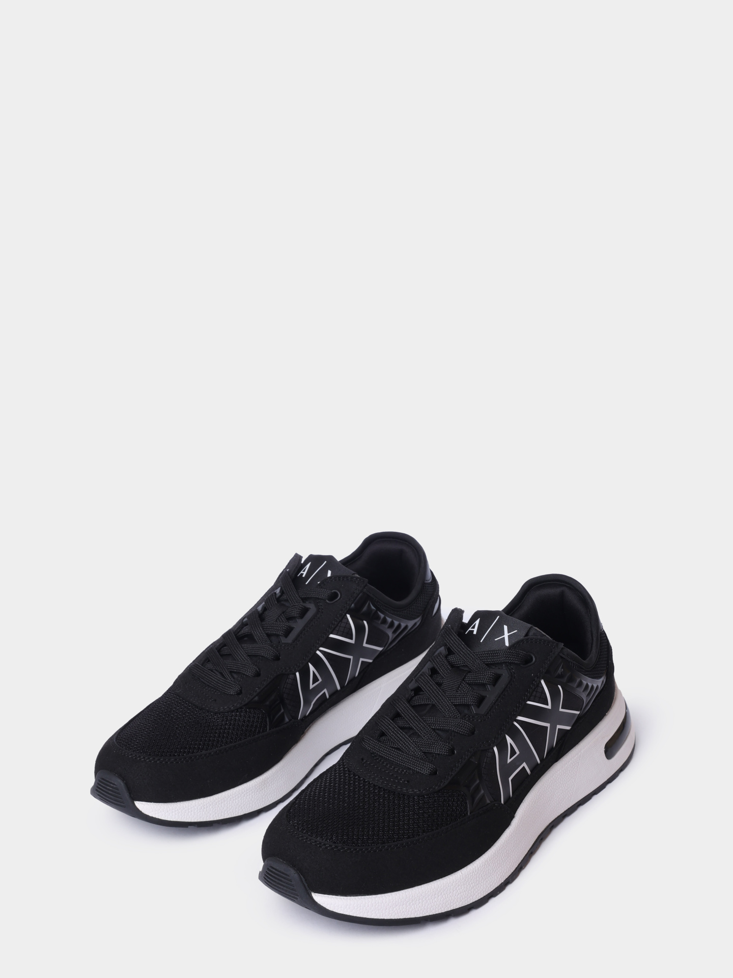 Кроссовки Armani Exchange XUX090 XV276 00002 черные мужские — купить в интернет-магазине Verdistore